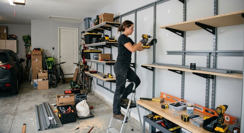Garage Racks Installation in Montgomery County, MD